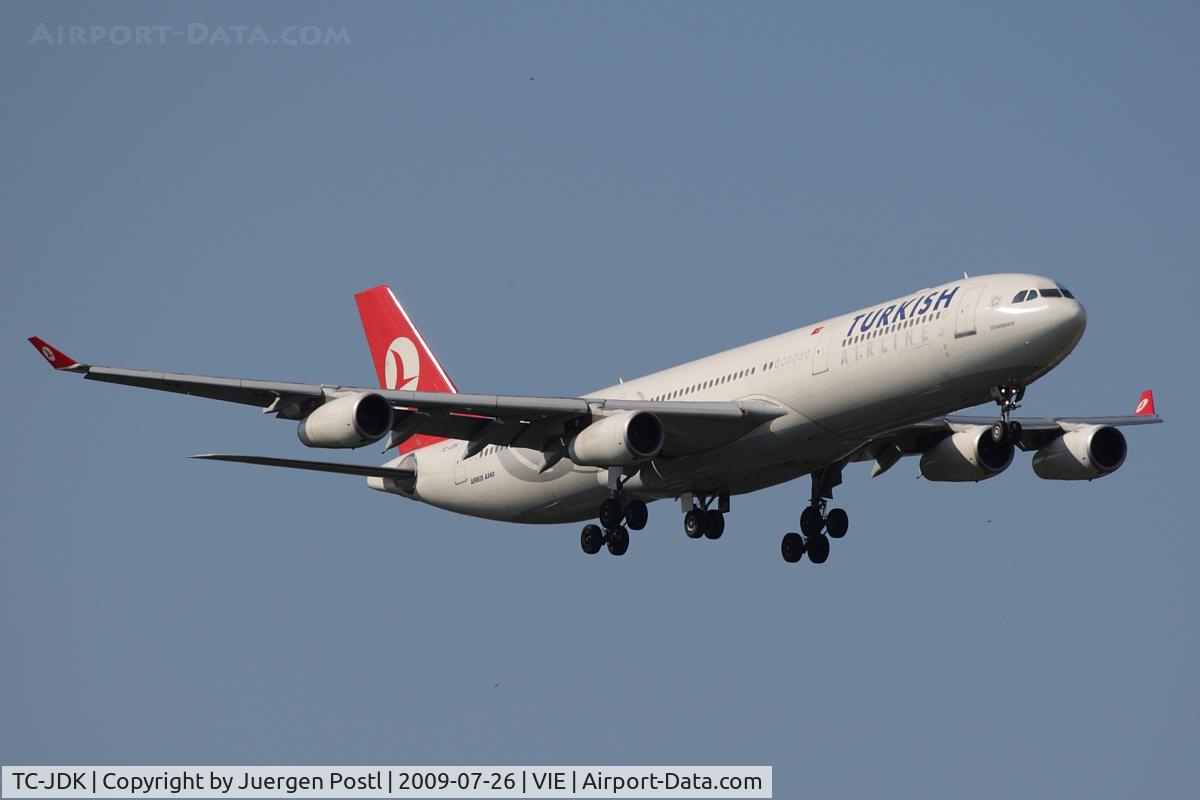 TC-JDK, 1993 Airbus A340-311 C/N 025, Airbus A340-311