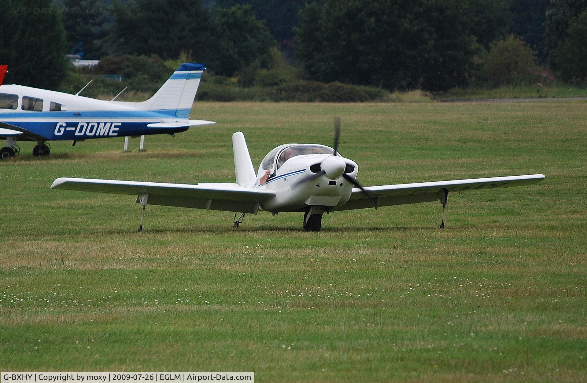 G-BXHY, 1998 Europa XS Monowheel C/N PFA 247-12514, Europa monowheel at White Waltham
