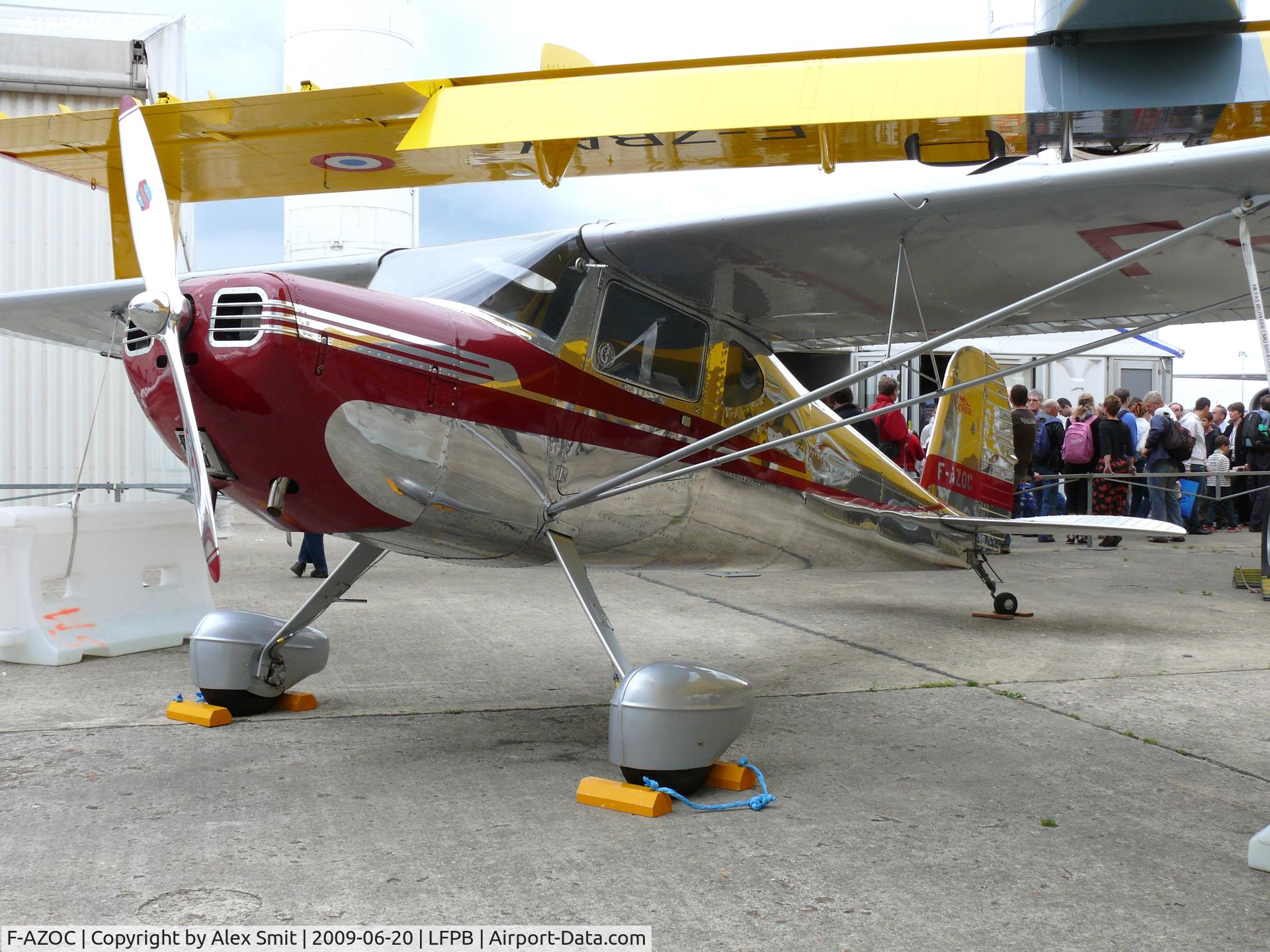 F-AZOC, 1946 Cessna 140 C/N 8353, Cessna C140 F-AZOC Pierre Cordier
