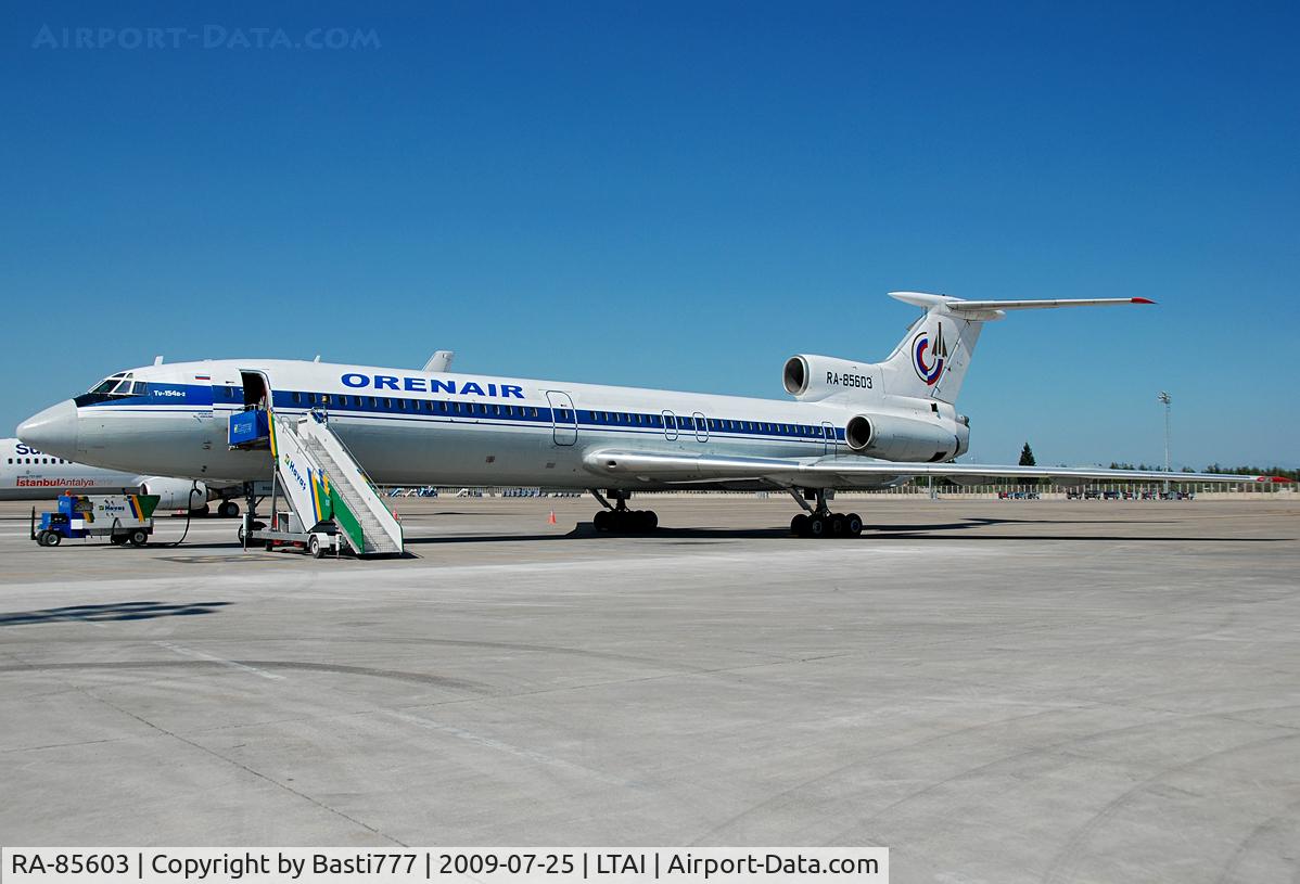 RA-85603, 1984 Tupolev Tu-154B-2 C/N 84A603, Nice Tupolev Tupolev Tu-154B-2 in Antalya