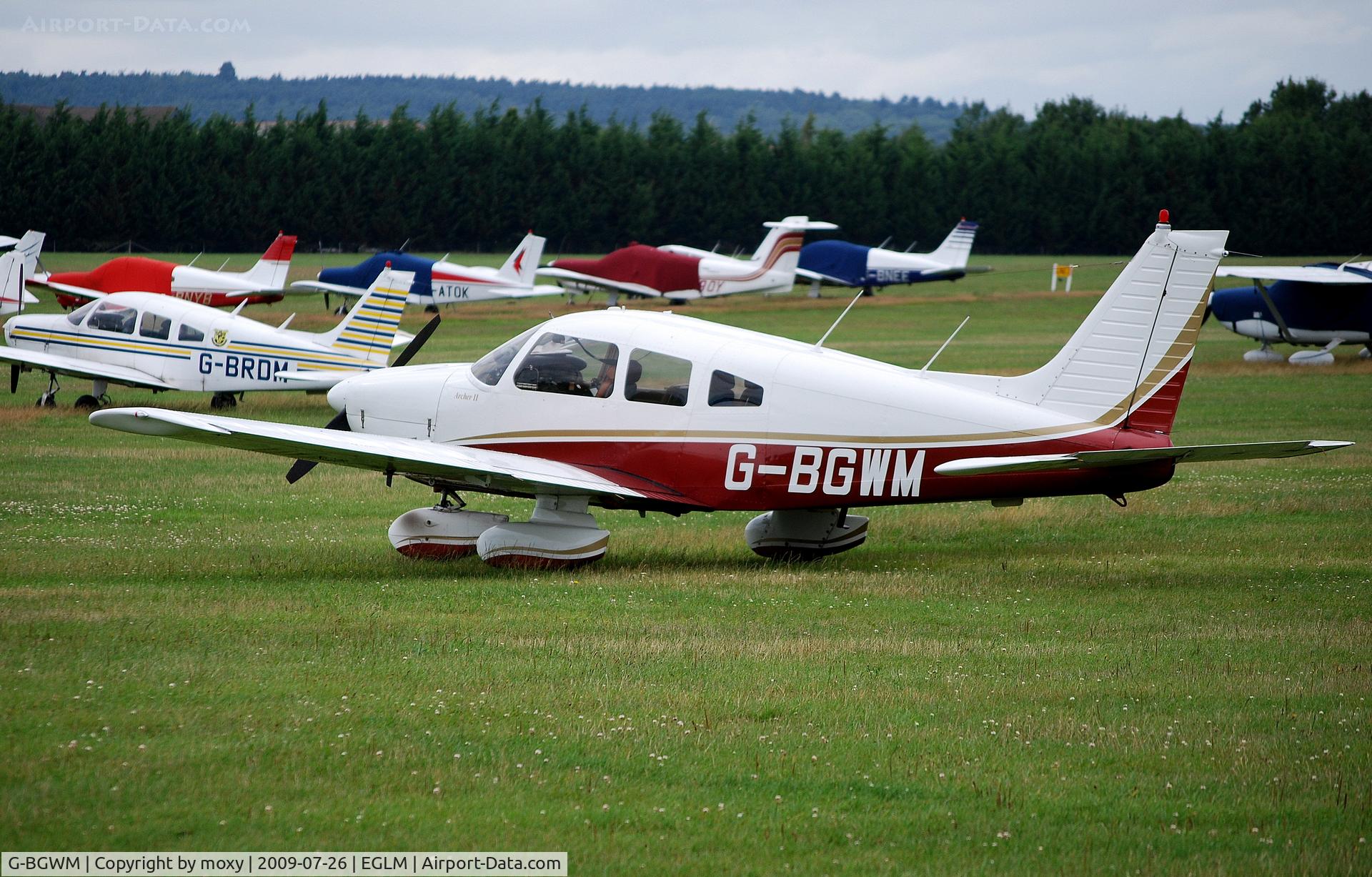 G-BGWM, 1979 Piper PA-28-181 Cherokee Archer II C/N 28-7990458, Piper Archer II at White Waltham