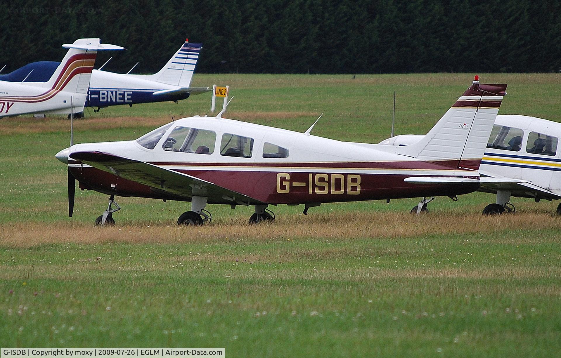 G-ISDB, 1977 Piper PA-28-161 Warrior II C/N 28-7716074, Piper PA-28-161 at White Waltham