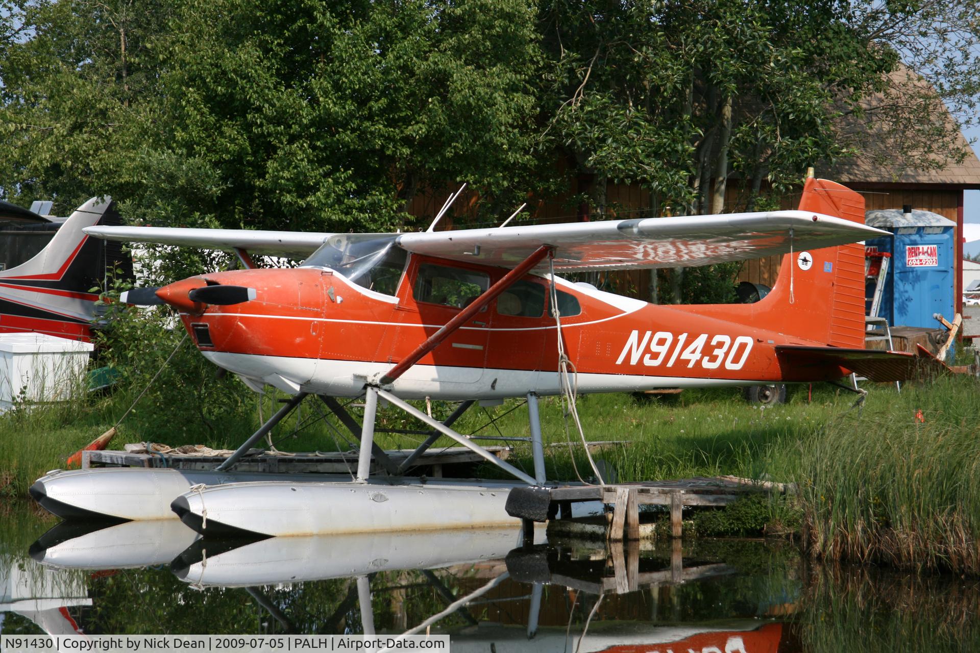 N91430, 1969 Cessna 180H Skywagon C/N 18052080, PALH