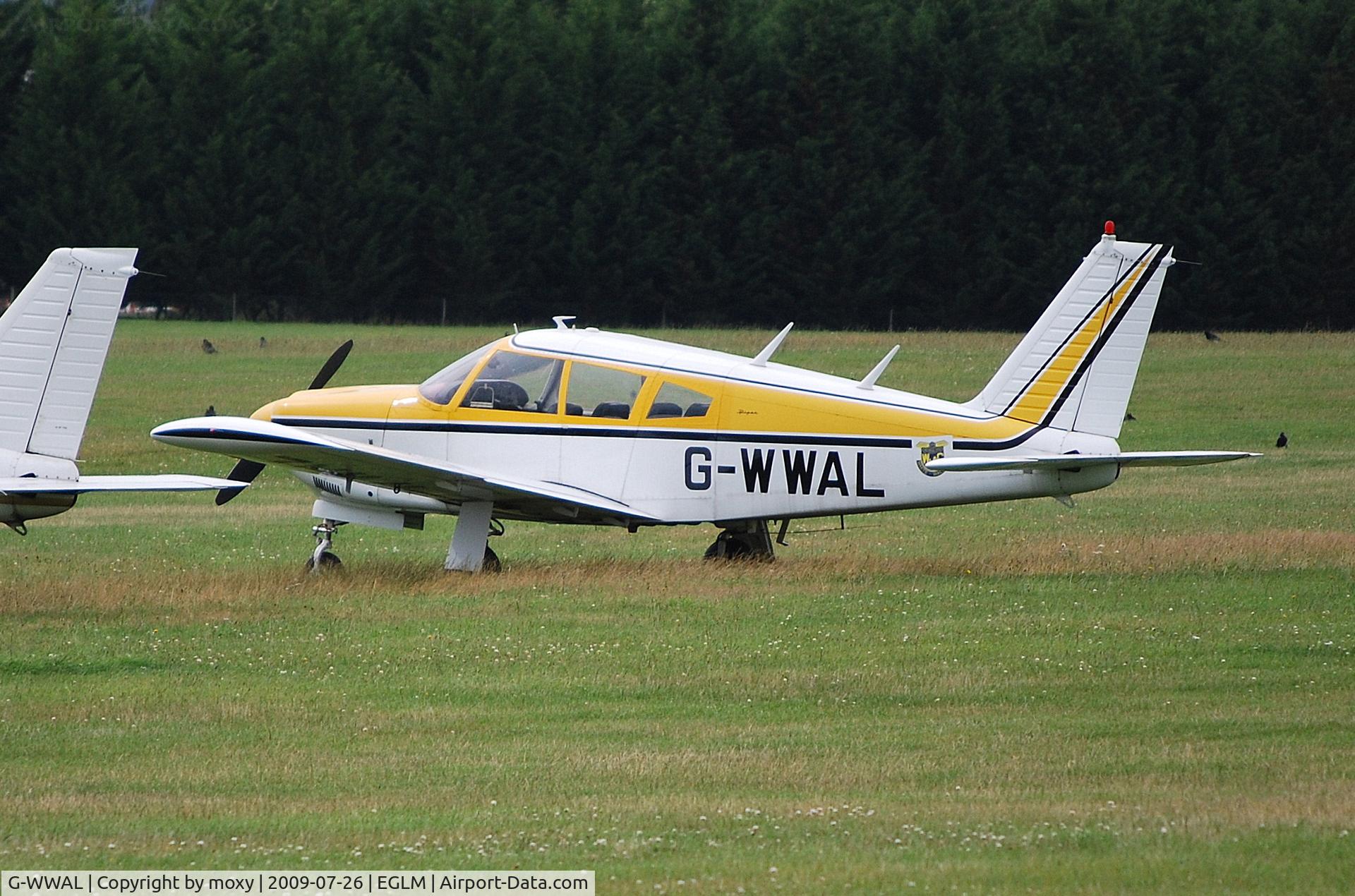 G-WWAL, 1968 Piper PA-28R-180 Cherokee Arrow C/N 28R-30461, Piper Cherokee Arrow at White Waltham