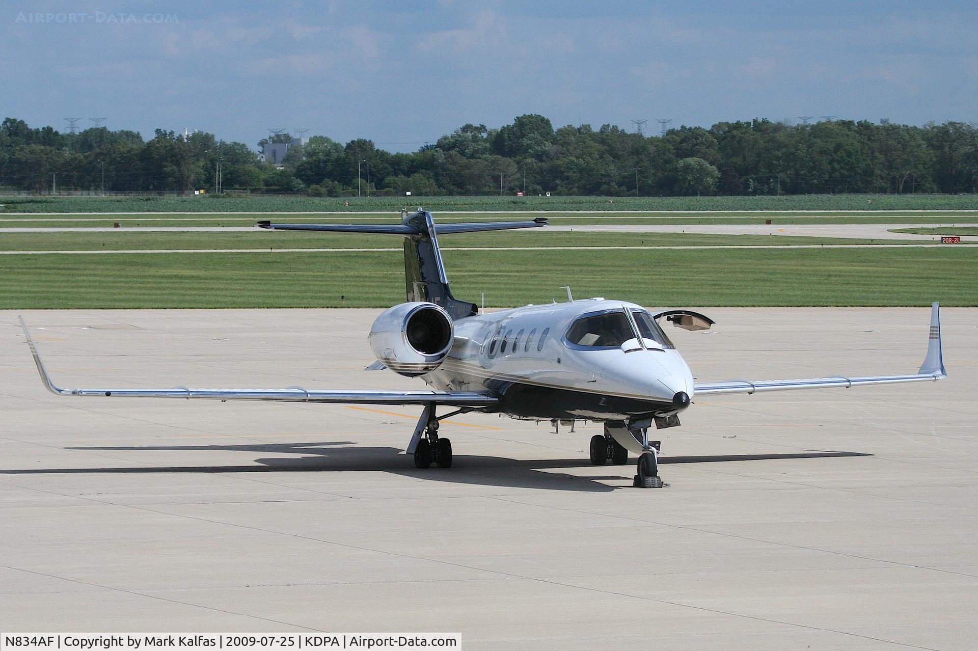 N834AF, 2001 Learjet 31A C/N 225, Wal-Mart's Learjet Inc 31A, N834AF on the ramp KDPA