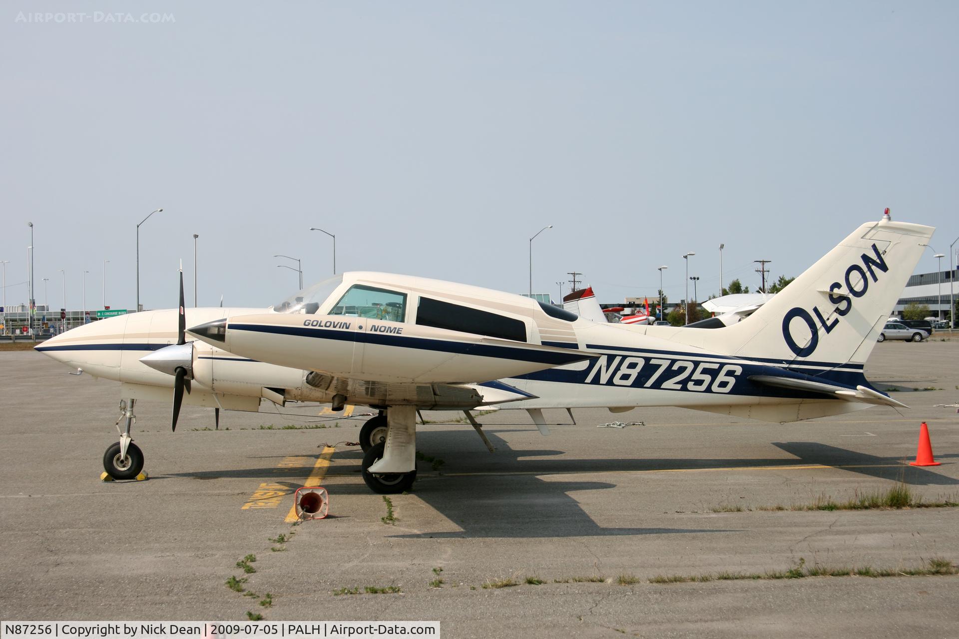 N87256, 1975 Cessna T310R C/N 310R0502, PALH