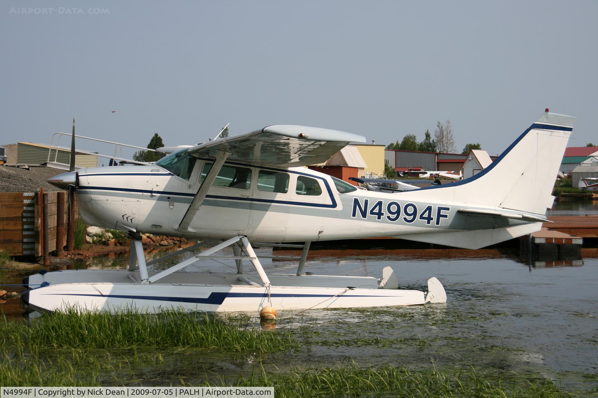 N4994F, 1967 Cessna U206B Super Skywagon C/N U206-0694, PALH
