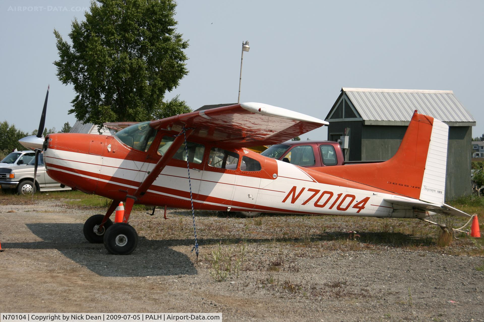 N70104, 1972 Cessna A185E Skywagon 185 C/N 18501992, PALH