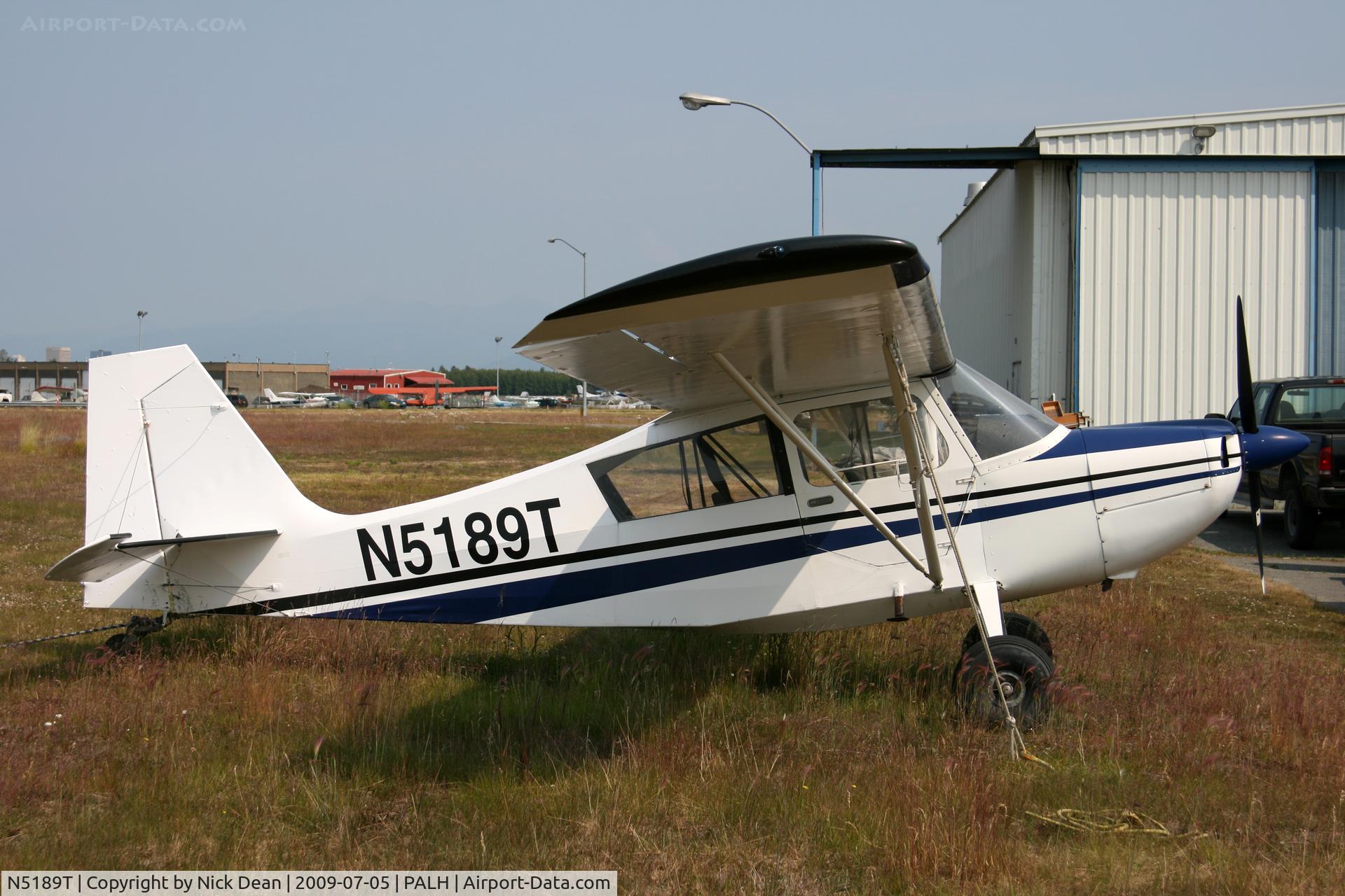 N5189T, 1967 Champion 7ECA Citabria C/N 199, PALH