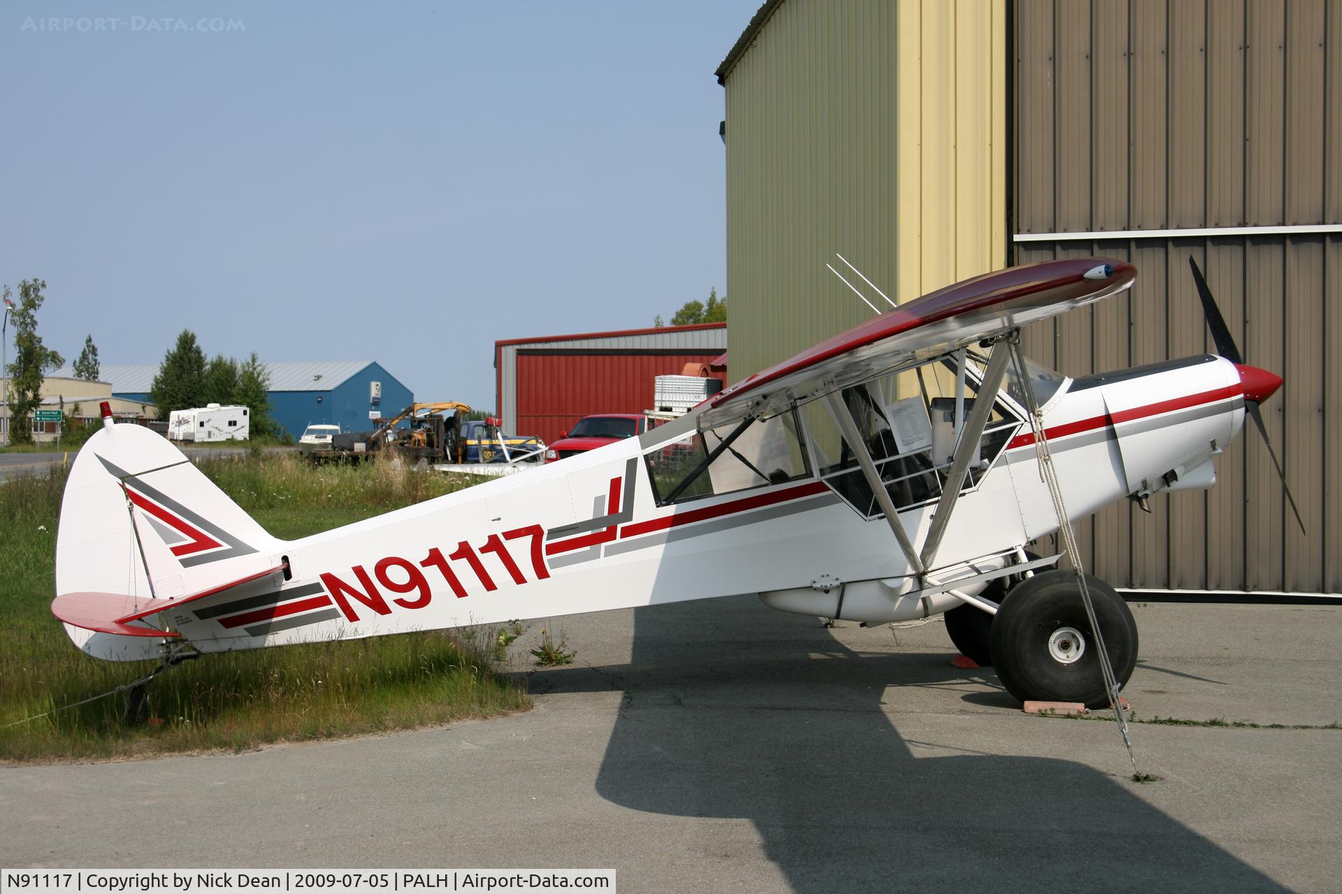 N91117, 1981 Piper PA-18-150 Super Cub C/N 18-8109072, PALH