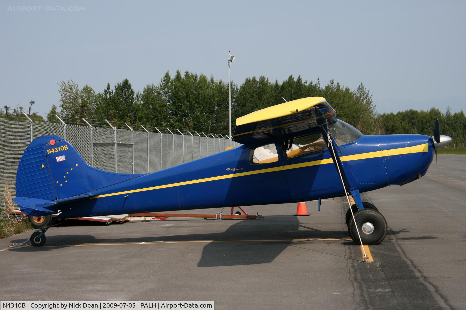 N4310B, 1955 Cessna 170B C/N 26654, PALH