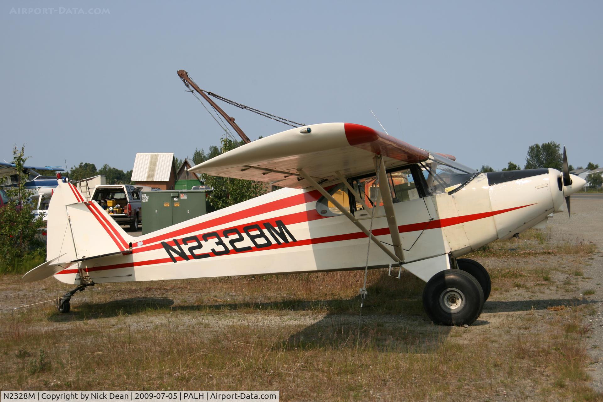 N2328M, 1946 Piper PA-12 Super Cruiser C/N 12-1483, PALH
