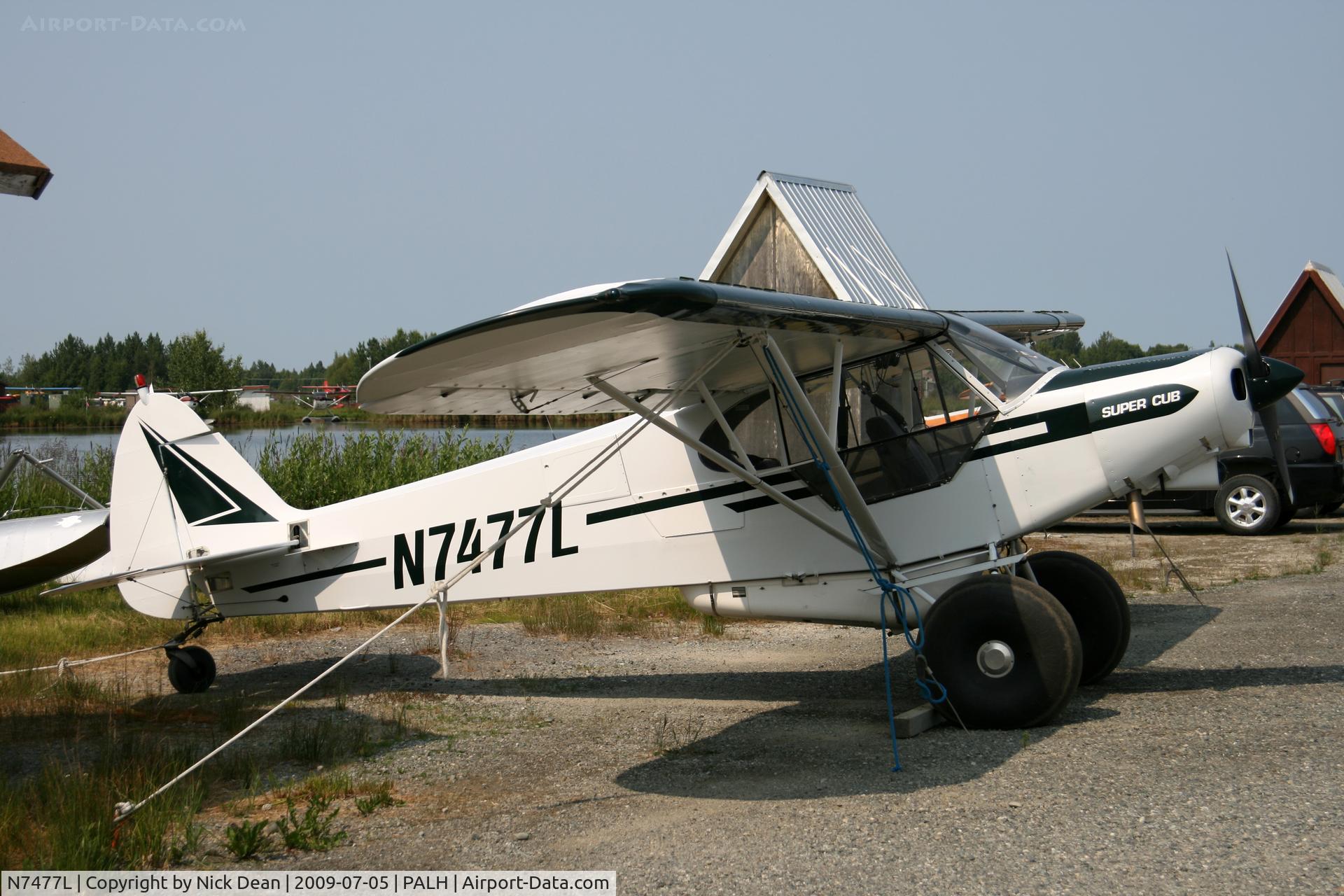 N7477L, 1975 Piper PA-18-150 Super Cub C/N 18-7509060, PALH