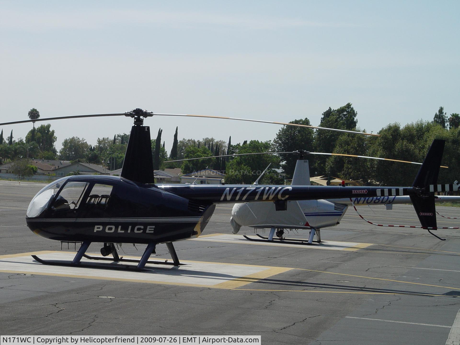 N171WC, 1997 Robinson R44 Astro C/N 0331, Parked at El Monte Airport