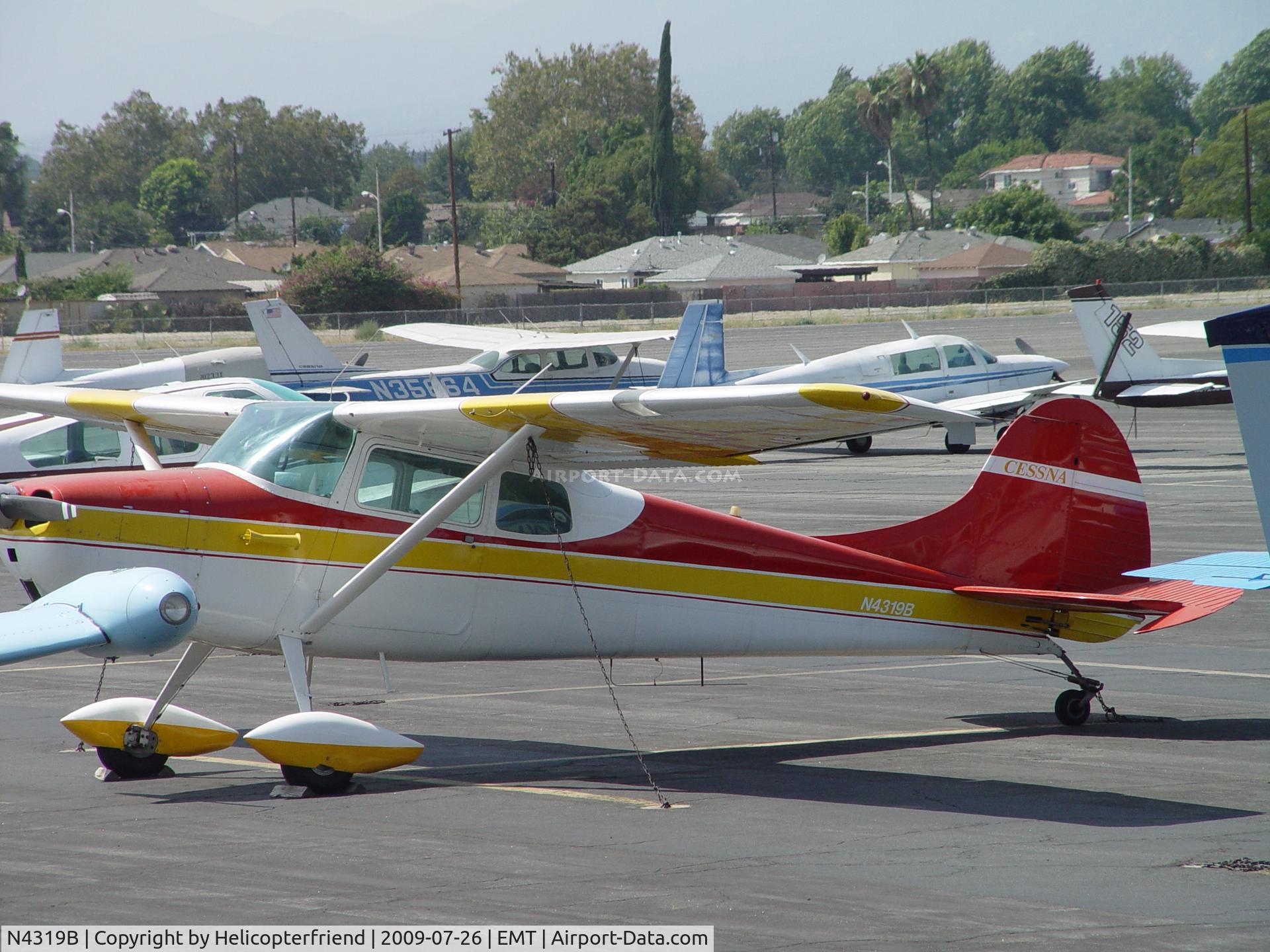 N4319B, 1955 Cessna 170B C/N 26663, Parked