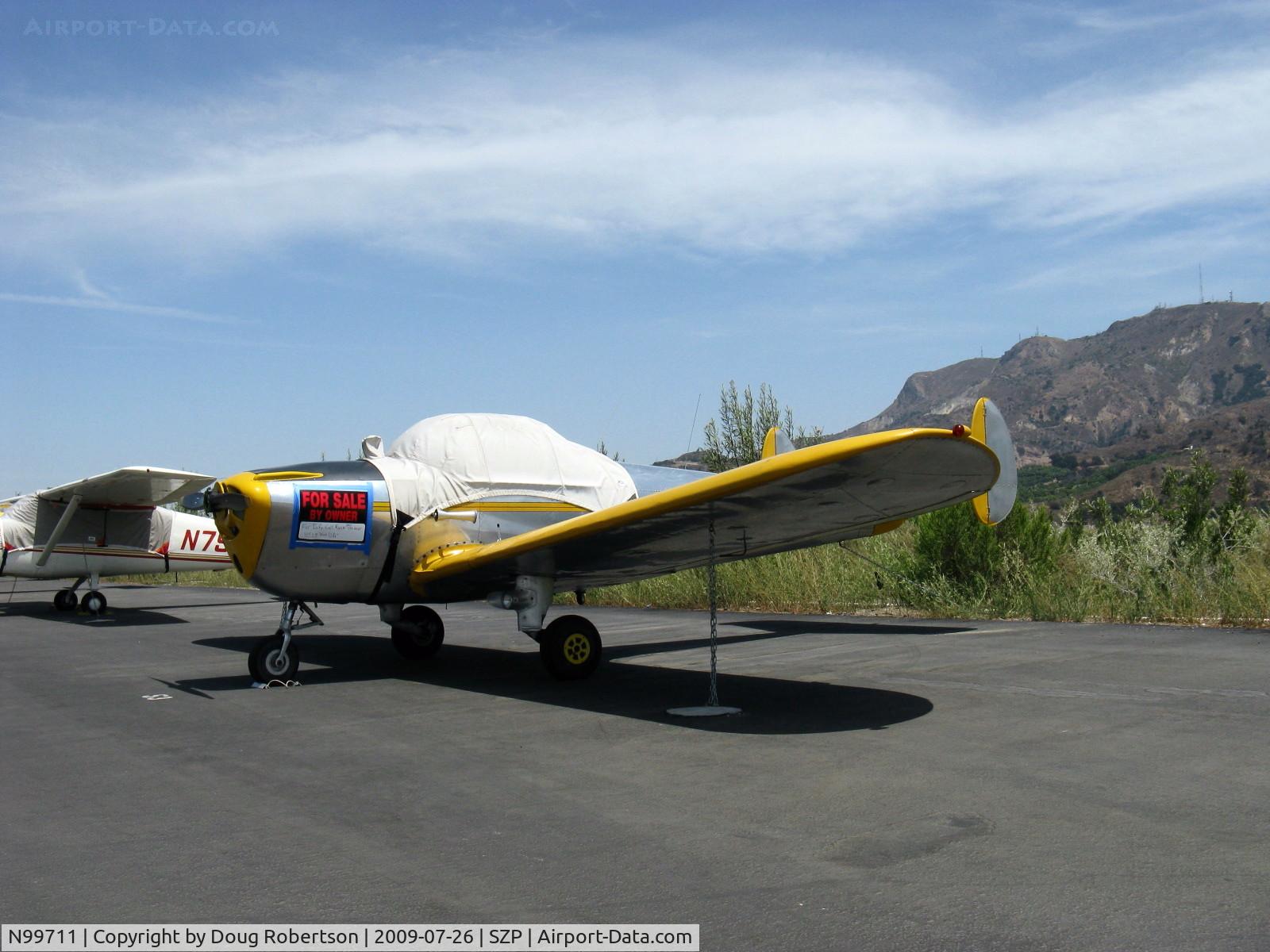 N99711, 1946 Erco 415D Ercoupe C/N 2334, 1946 ERCO Ercoupe 415-C, Continental O-200 100 Hp upgrade