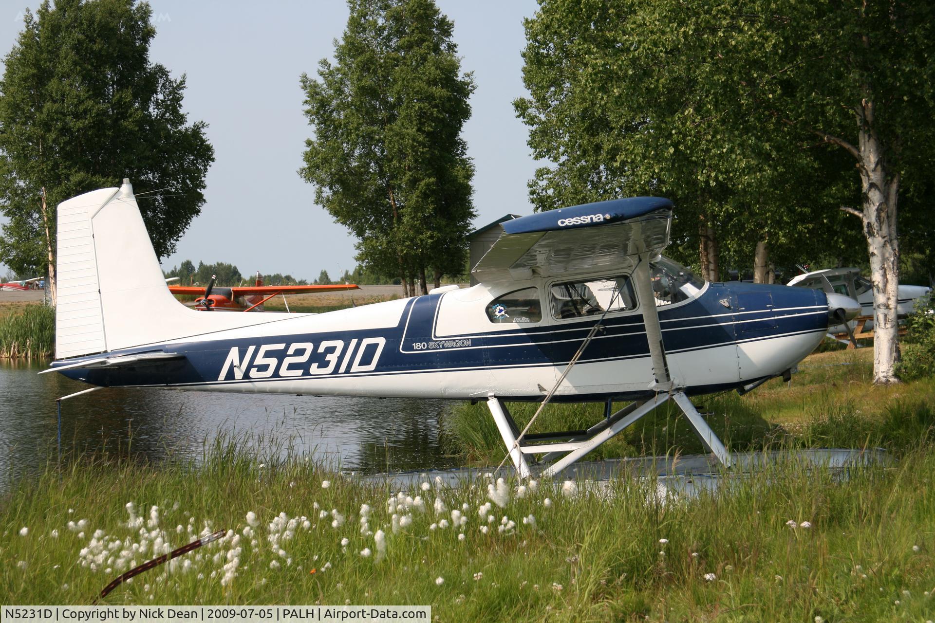 N5231D, 1958 Cessna 180A C/N 50129, PALH