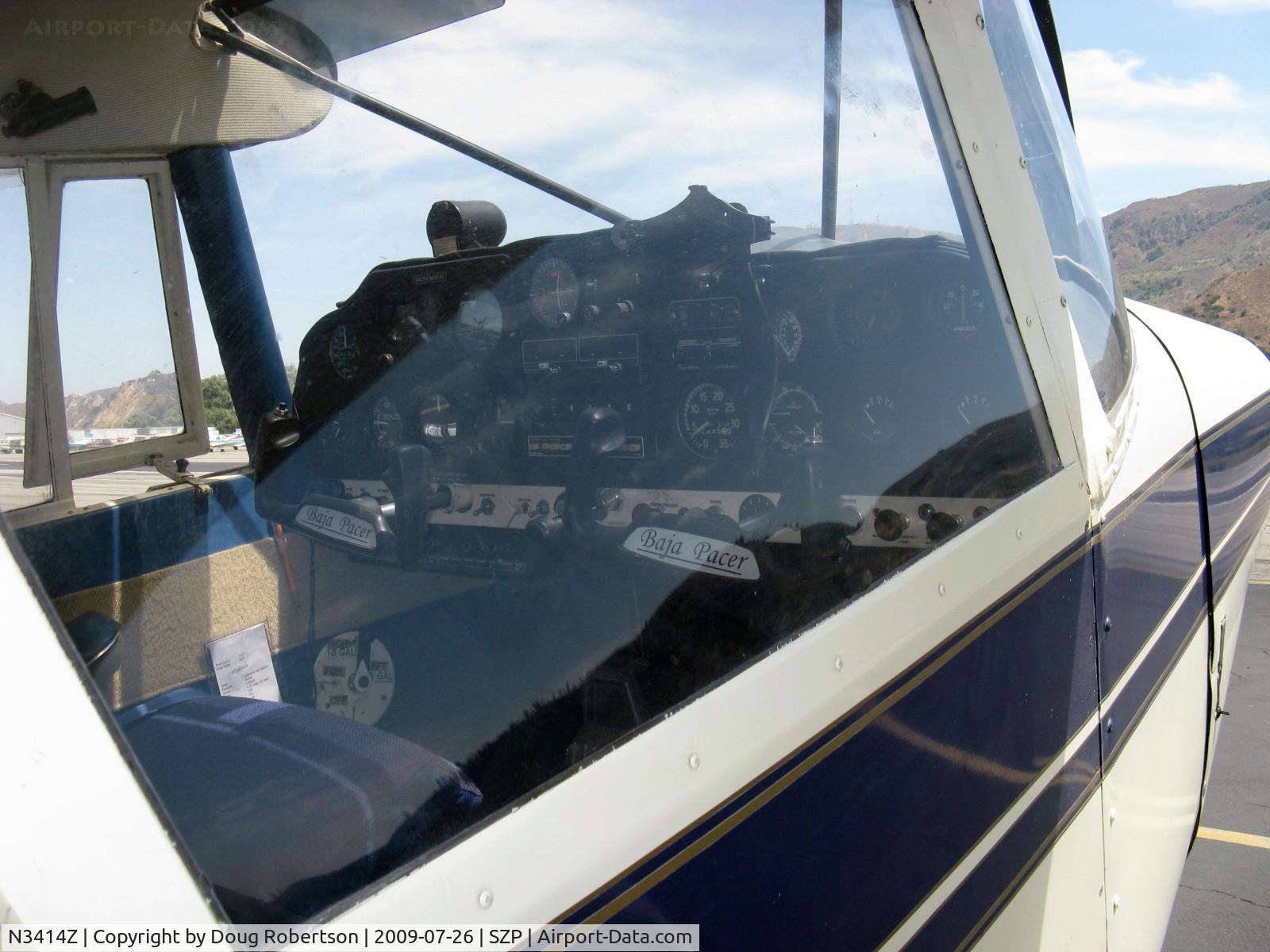 N3414Z, 1960 Piper PA-22-150 Tri-Pacer C/N 22-7327, 1960 Piper PA-20-150 BAJA PACER Mod, Lycoming O-320 150 Hp upgrade, panel