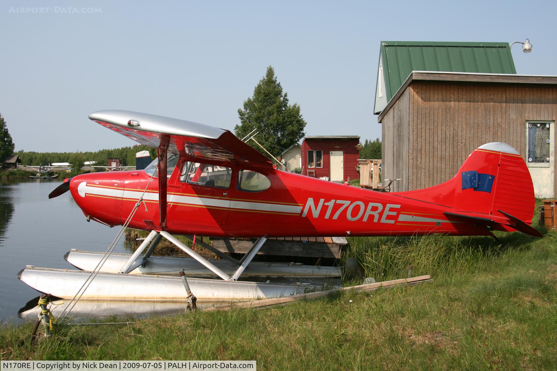 N170RE, 1953 Cessna 170B C/N 25922, PALH