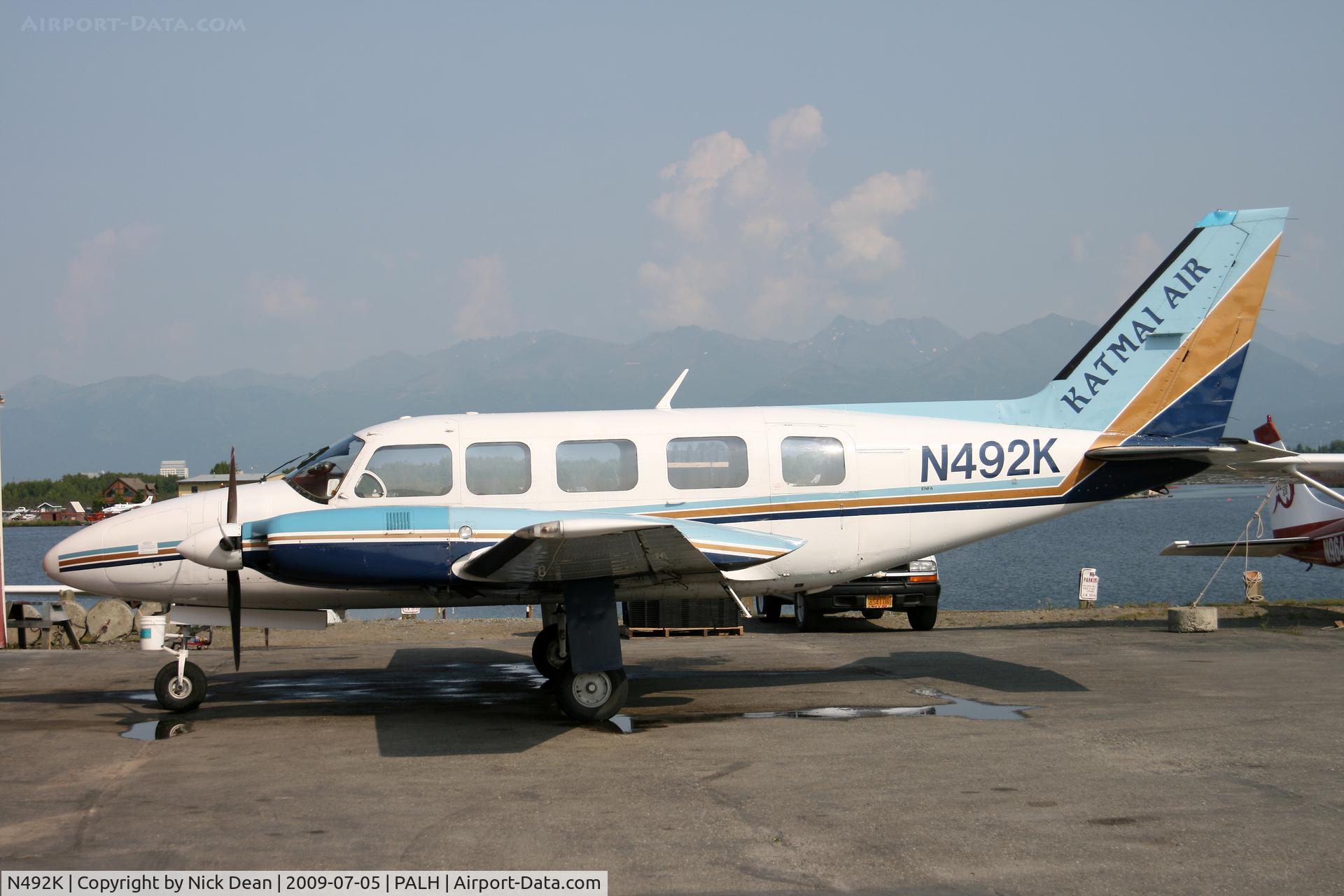 N492K, 1980 Piper PA-31-350 Chieftain C/N 31-8052176, PALH