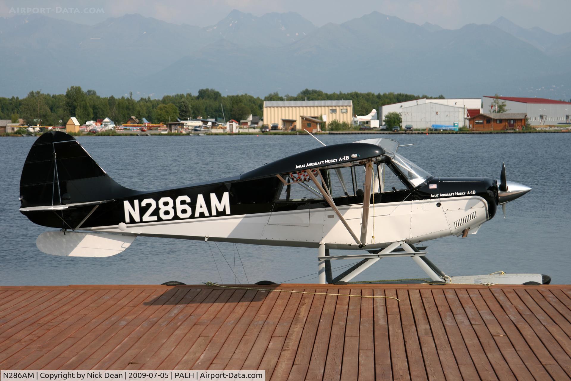 N286AM, Aviat A-1B Husky C/N 2286, PALH
