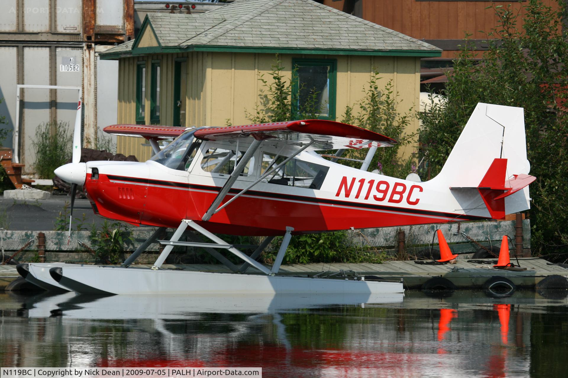 N119BC, 2007 American Champion 8GCBC Scout C/N 499-2007, PALH