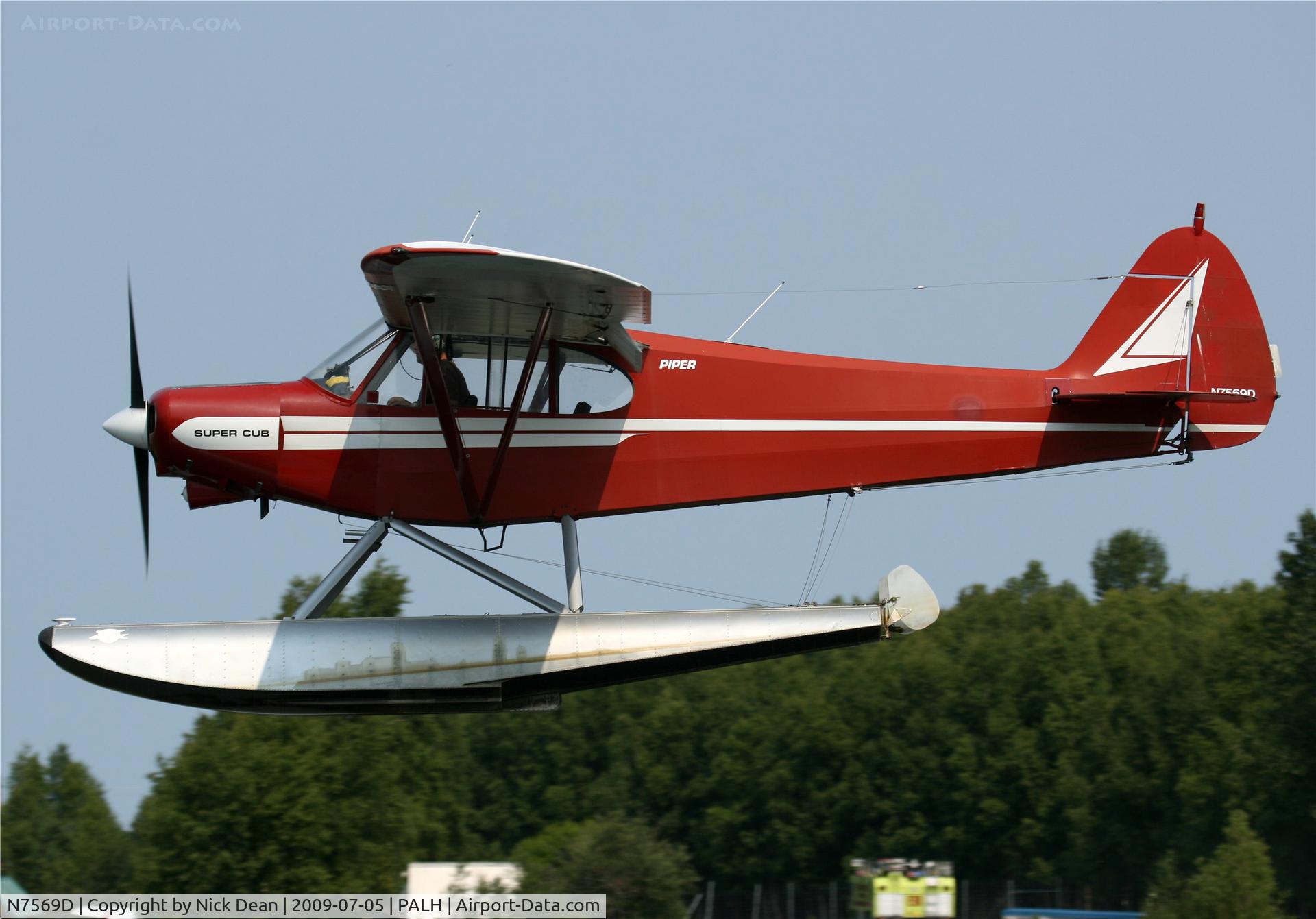 N7569D, 1957 Piper PA-18-150 Super Cub C/N 18-5854, PALH