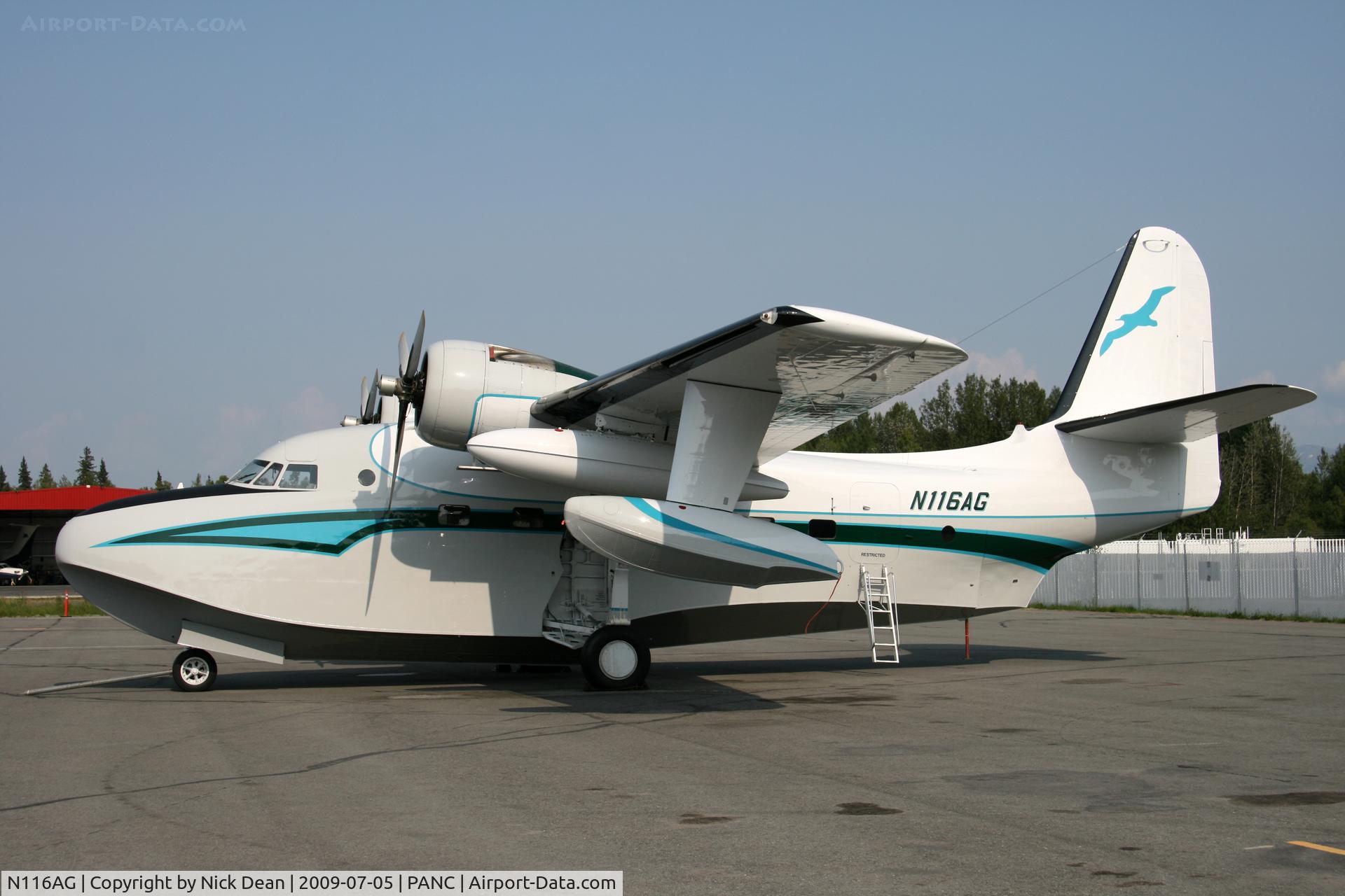 N116AG, 1955 Grumman HU-16C Albatross C/N G-214, PANC