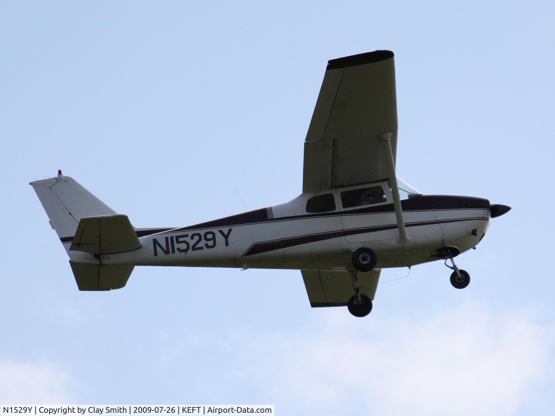 N1529Y, 1962 Cessna 172C C/N 17249229, Photo taken just after takeoff.