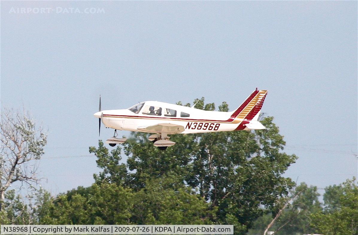 N38968, 1977 Piper PA-28-161 C/N 28-7716300, PA-28-161 Cherokee Warrior II, N38968 departing RWY 2R KDPA.