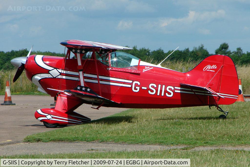 G-SIIS, 2005 Pitts S-1S Special C/N PFA 009-13485, Based Pitts S-1S at Leicester on 2009 Homebuild Fly-In day