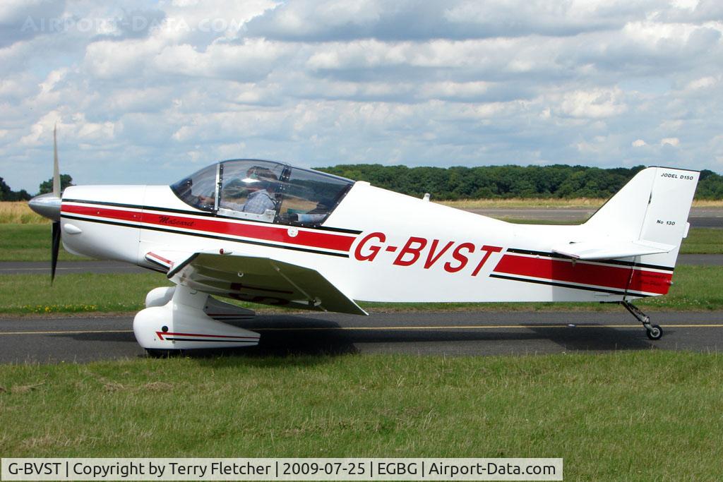 G-BVST, 1996 Jodel D-150 Mascaret C/N PFA 235-12198, Jodel D150 at Leicester on 2009 Homebuild Fly-In day
