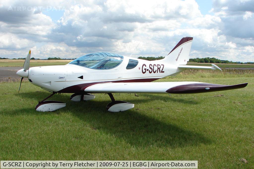 G-SCRZ, 2008 CZAW SportCruiser C/N PFA 338-14684, Sportscruiser at Leicester on 2009 Homebuild Fly-In day