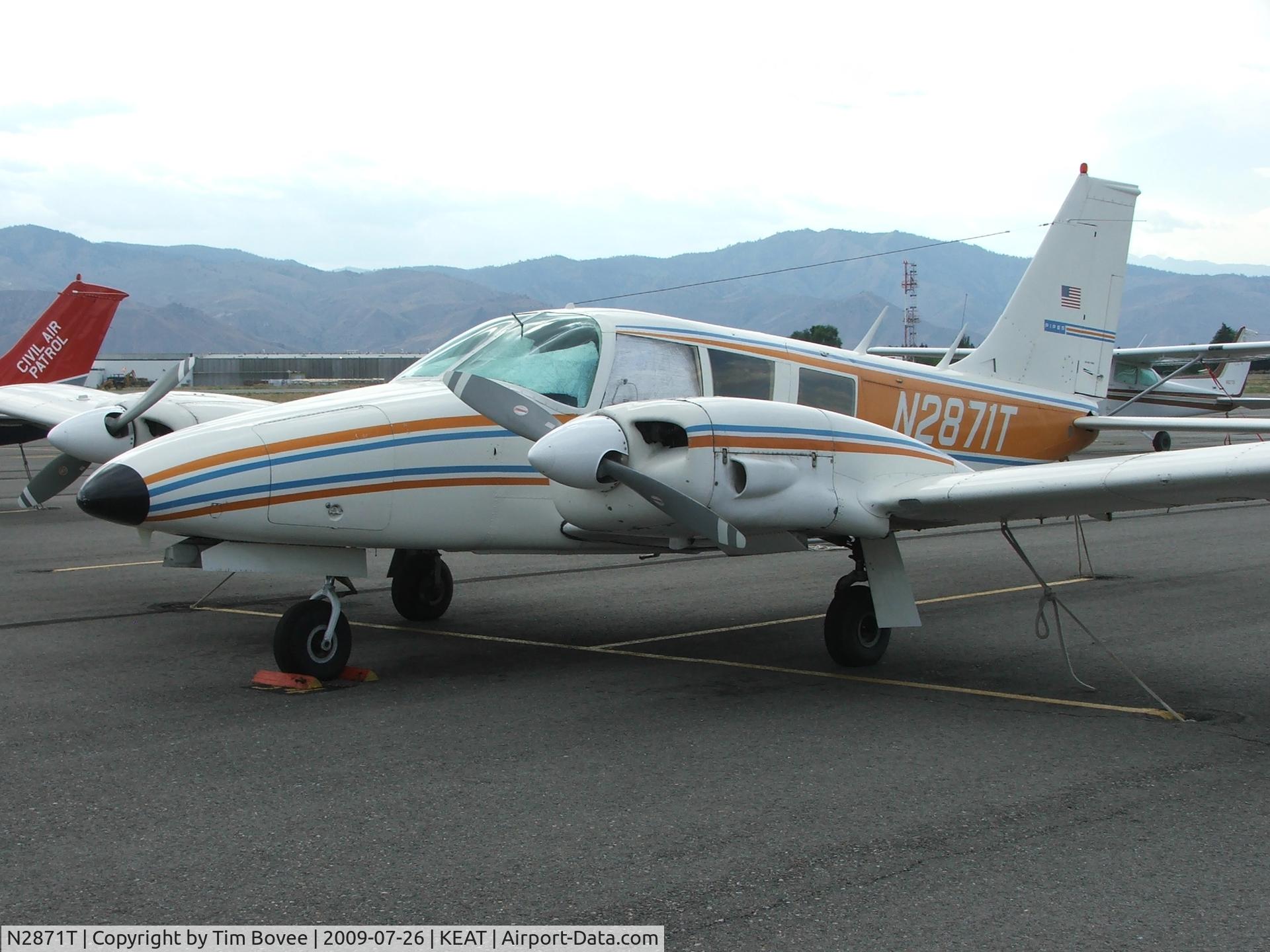 N2871T, 1972 Piper PA-34-200 C/N 34-7250178, Let's go