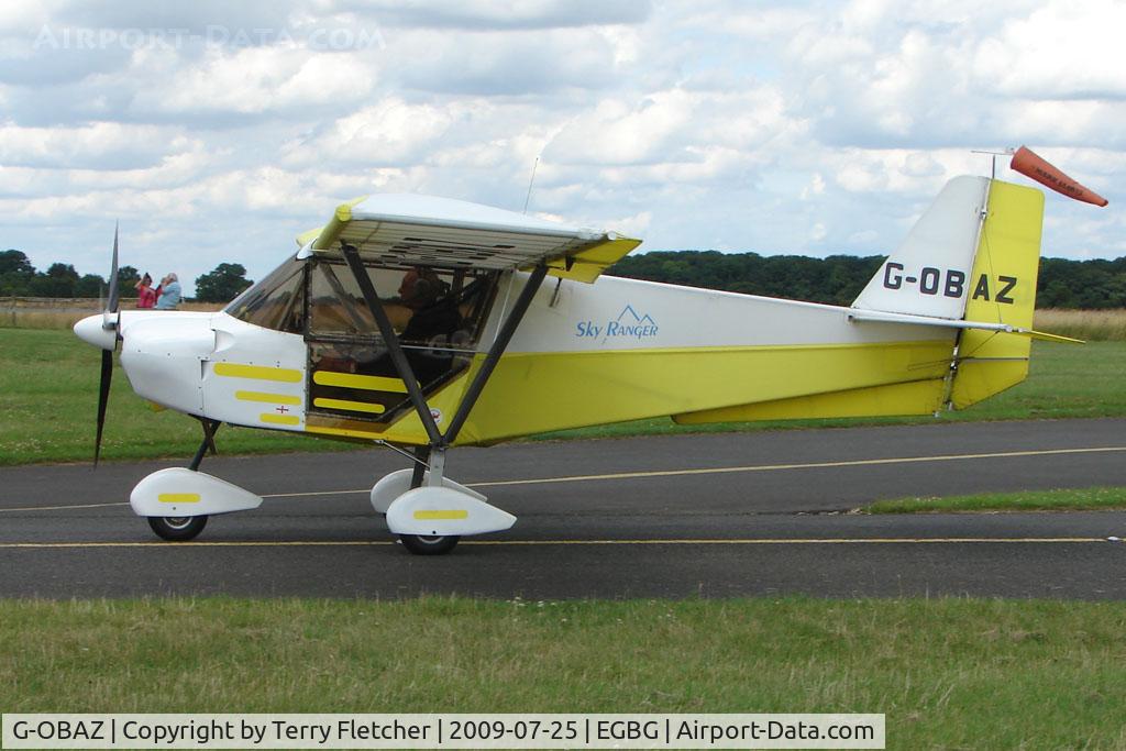 G-OBAZ, 2003 Best Off Skyranger 912(2) C/N BMAA/HB/322, Skyranger 912 at Leicester on 2009 Homebuild Fly-In day