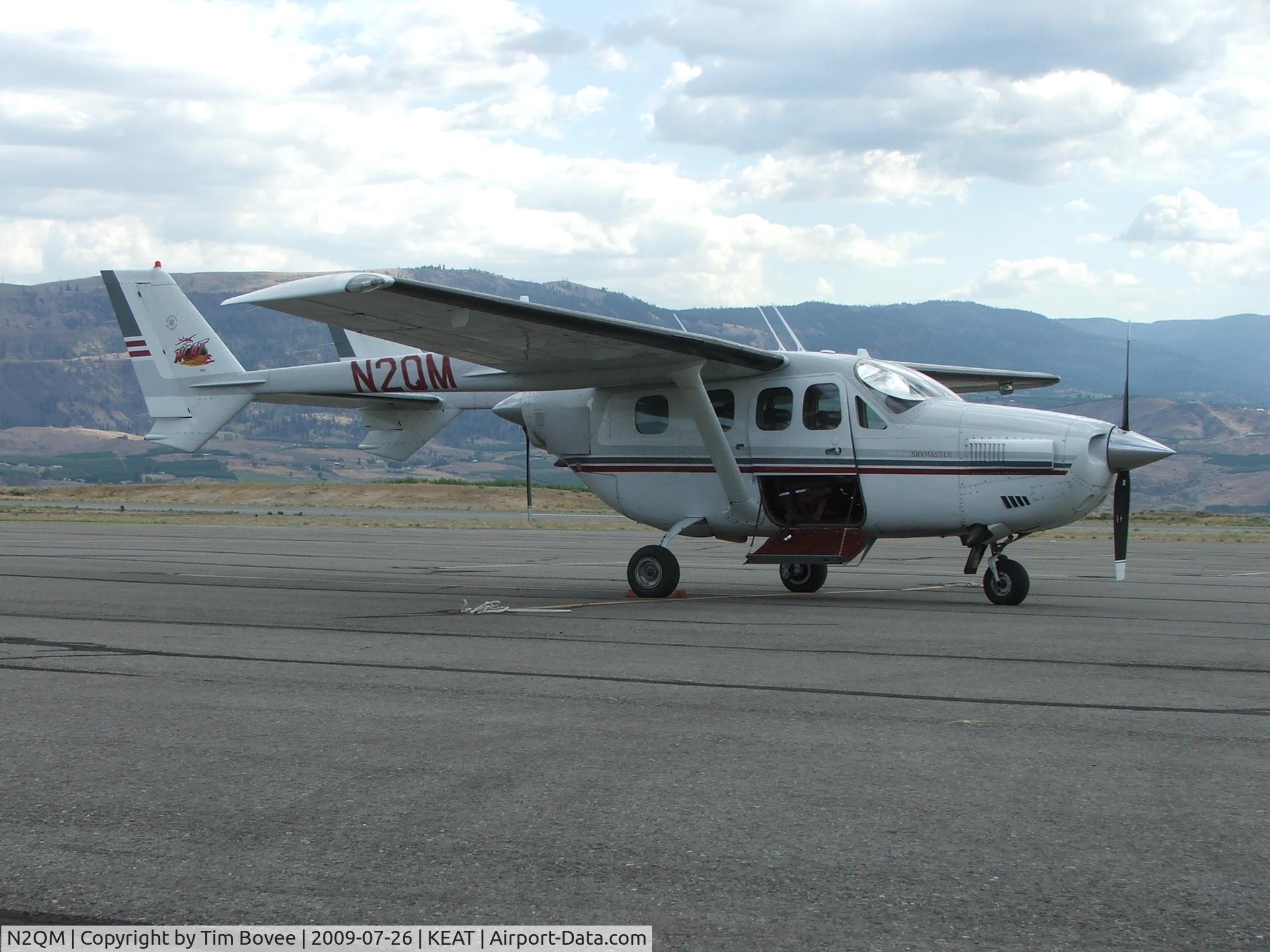 N2QM, 1977 Cessna T337G Turbo Super Skymaster C/N P3370290, Fire watch?