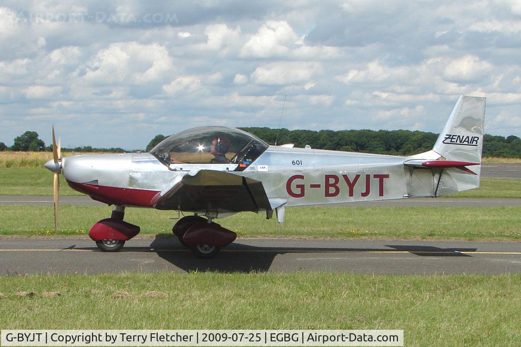 G-BYJT, 1999 Zenair CH-601HD C/N PFA 162-13130, Zenair 601 at Leicester on 2009 Homebuild Fly-In day