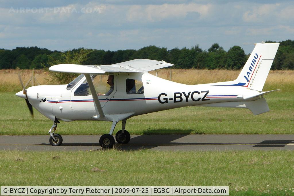 G-BYCZ, 1998 Jabiru SK C/N PFA 274-13388, Jabiru SK  at Leicester on 2009 Homebuild Fly-In day