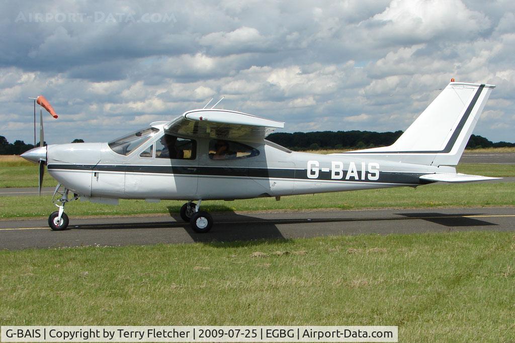 G-BAIS, 1973 Reims F177RG Cardinal RG C/N 0069, Cessna 177RG  at Leicester on 2009 Homebuild Fly-In day