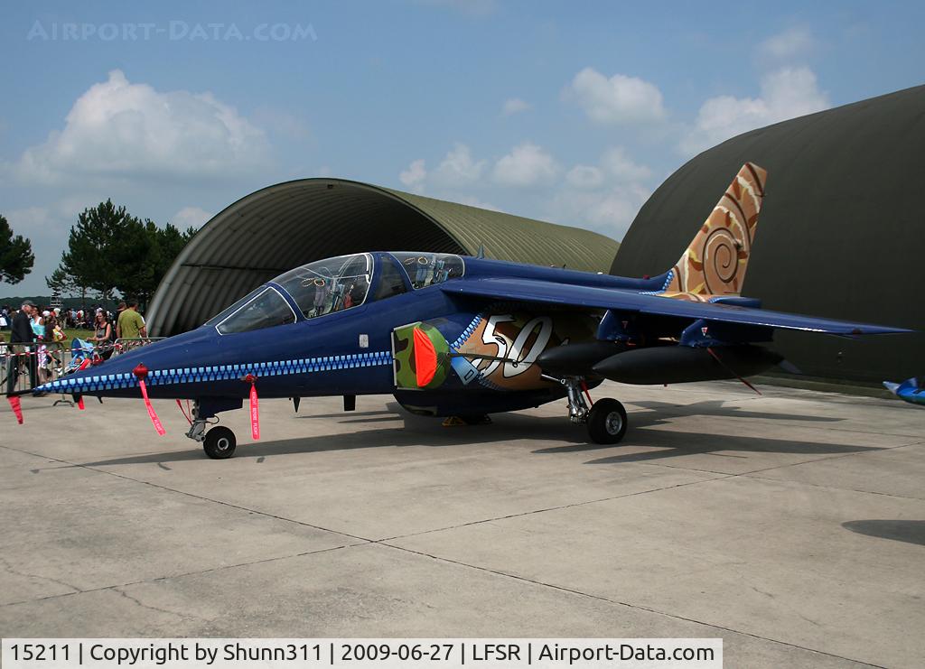15211, Dassault-Dornier Alpha Jet A C/N 0037, Displayed during last LFSR Airshow in special c/s... left side ;)