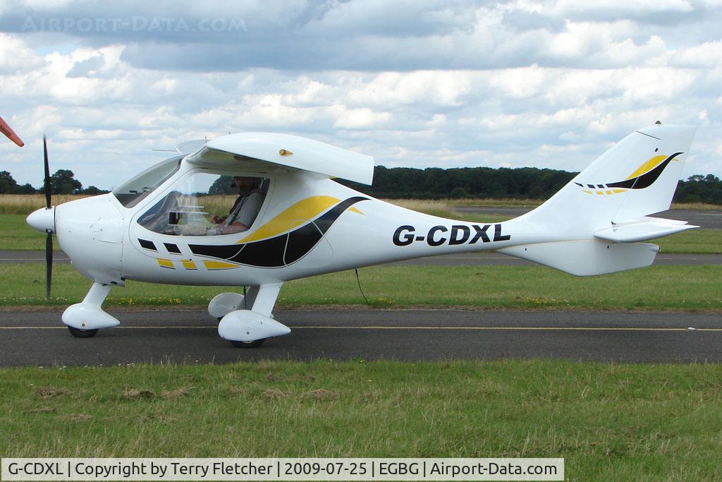 G-CDXL, 2006 Flight Design CTSW C/N 8191, Flight Design CTSW at Leicester on 2009 Homebuild Fly-In day