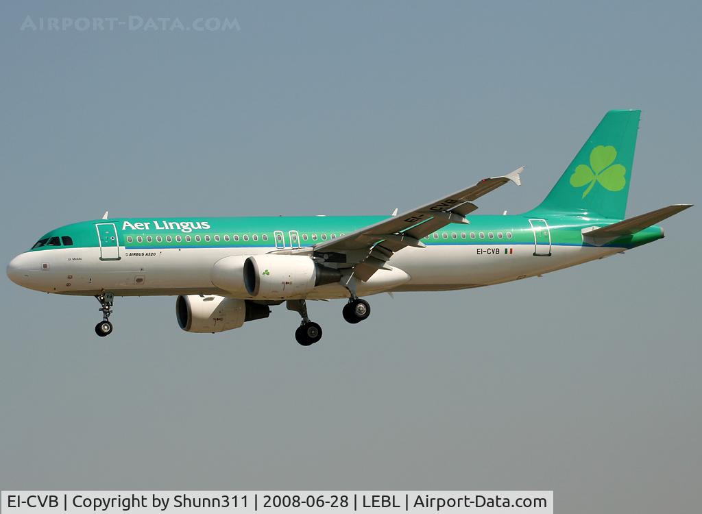 EI-CVB, 2000 Airbus A320-214 C/N 1394, Landing rwy 25R