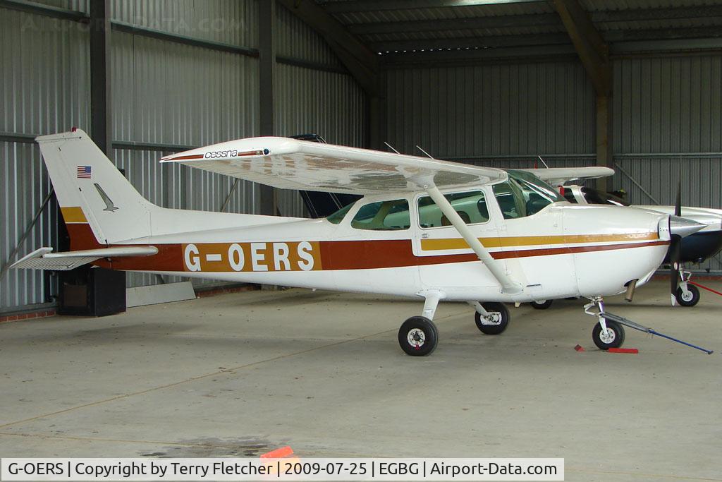 G-OERS, 1977 Cessna 172N C/N 172-68856, Cessna 172N at Leicester on 2009 Homebuild Fly-In day
