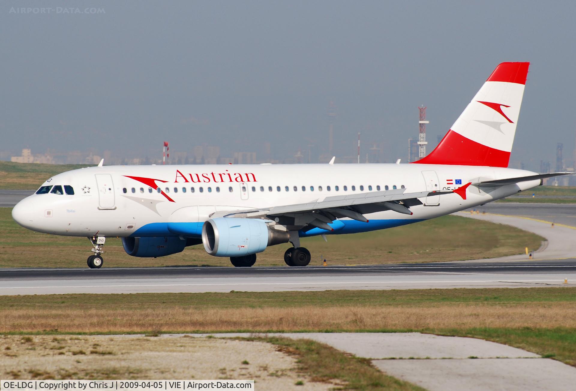 OE-LDG, 2006 Airbus A319-112 C/N 2652, Austrian Airbus A319-112