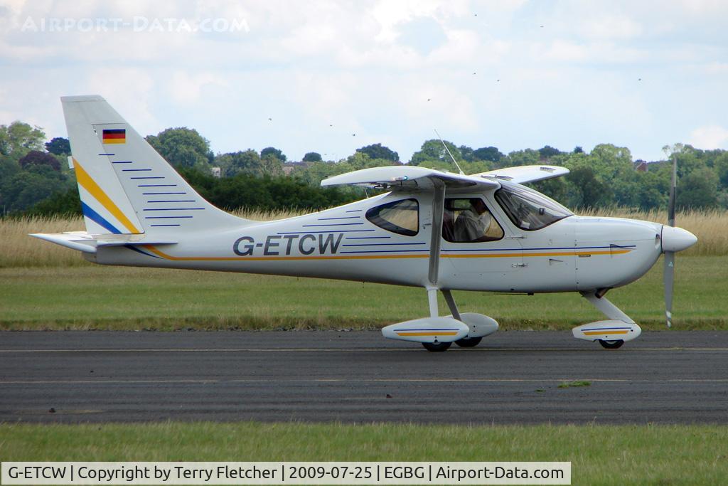 G-ETCW, 1999 Stoddard-Hamilton GlaStar C/N 5627, Glastar at Leicester on 2009 Homebuild Fly-In day