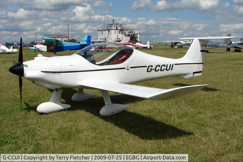 G-CCUI, 2004 Dyn'Aero MCR-01 C/N PFA 301-13963, MCR-01 at Leicester on 2009 Homebuild Fly-In day