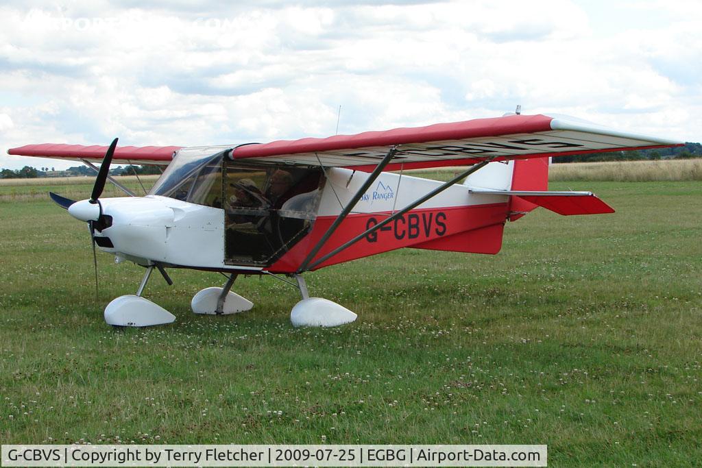 G-CBVS, 2003 Best Off Skyranger 912(2) C/N BMAA/HB/234, Skyranger 912 at Leicester on 2009 Homebuild Fly-In day