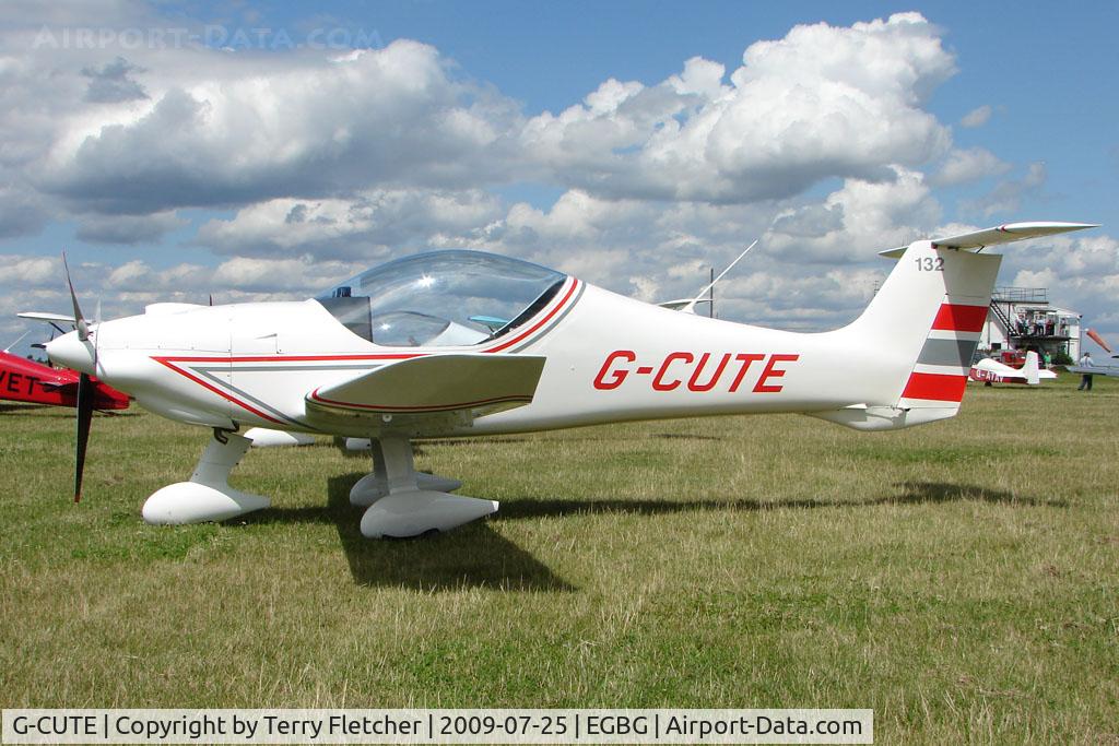 G-CUTE, 2000 Dyn'Aero MCR-01 C/N PFA 301-13511, MCR-01 at Leicester on 2009 Homebuild Fly-In day