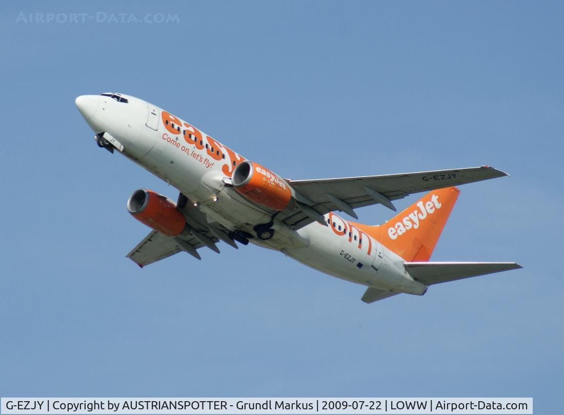 G-EZJY, 2003 Boeing 737-73V C/N 32420, Easy Jet