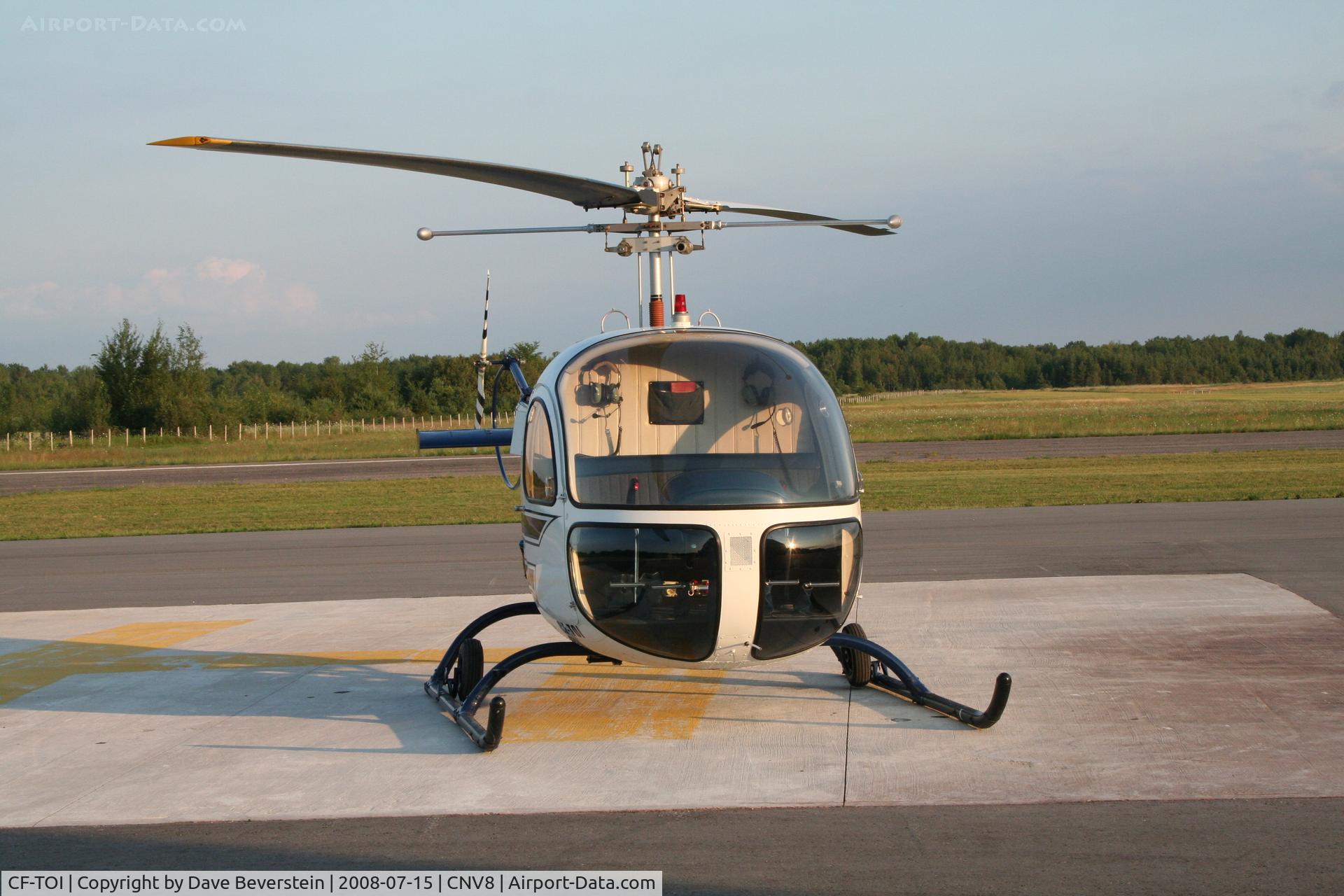 CF-TOI, 1956 Bell 47H-1 C/N 1371, Bell 47H-1 CF-TOI